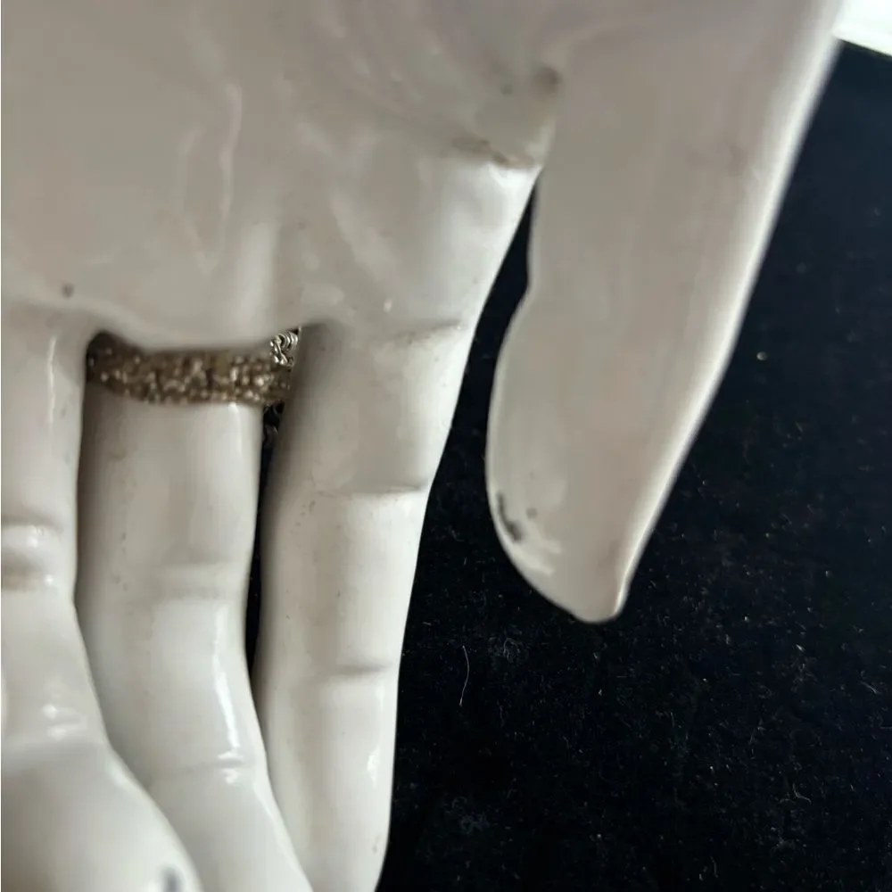 Cocktail Ring Jewelry accessory pearl beaded accessory rare bling silver blue